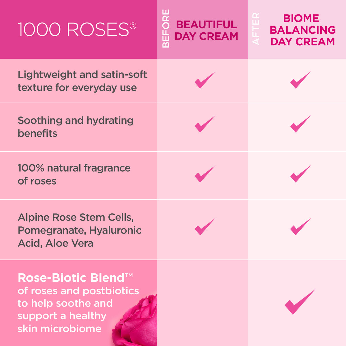 Andalou Naturals Sensitive 1000 Roses Biome Balancing Day Cream