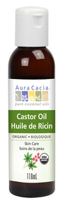 Aura Cacia Castor Oil - Organic 118ml