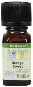 Aura Cacia Orange, Sweet Organic Essential Oil 7ml