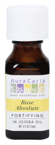 Aura Cacia Rose Absolute in Jojoba Oil 15ml