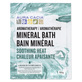 Aura Cacia Soothing Heat Mineral Bath 6 x 71g