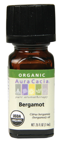 Aura Cacia Bergamot Organic Essential Oil 7ml