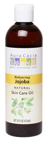 Aura Cacia Jojoba Pure Skin Care Oil 473ml