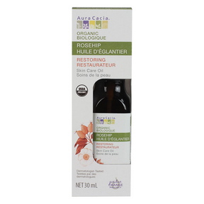 Aura Cacia Organic Rosehip Oil - Boxed 30ml