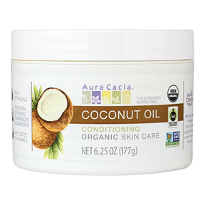 Aura Cacia Organic Coconut Oil 177g