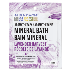 Aura Cacia Lavender Harvest Mineral Bath 6 x 71g