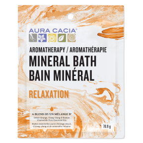 Aura Cacia Relaxation Mineral Bath 6 x 71g