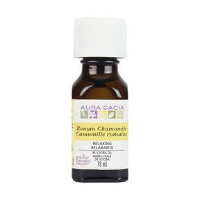 Aura Cacia Roman Chamomile Oil (in Jojoba Oil) 15ml