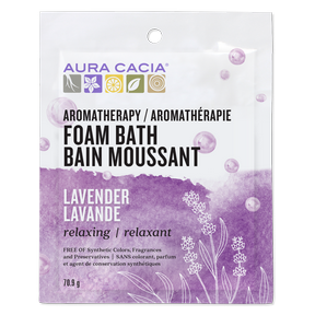 Aura Cacia Lavender Foam Bath 6 x 71g