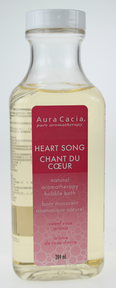 Aura Cacia Heart Song Bubble Bath 384ml