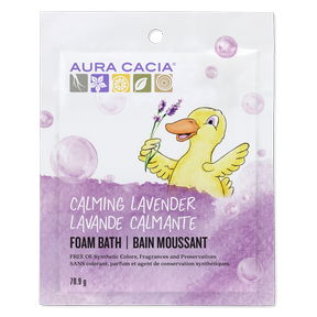 Aura Cacia Kids Calming Foam Bath - Lavender 6 x 71g