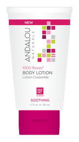 Andalou Naturals 1000 Roses® Soothing Body Lotion 6 x 50ml