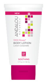 Andalou Naturals 1000 RosesÂ® Soothing Body Lotion 6 x 50ml