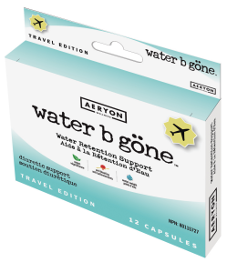 Aeryon Wellness Water B Gone Travel 12 x 12caps