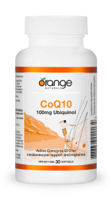 Orange Naturals CoQ10 100mg (30 Softgels)