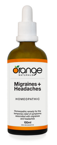 Orange Naturals Migraines+Headaches Homeopathic (100g)