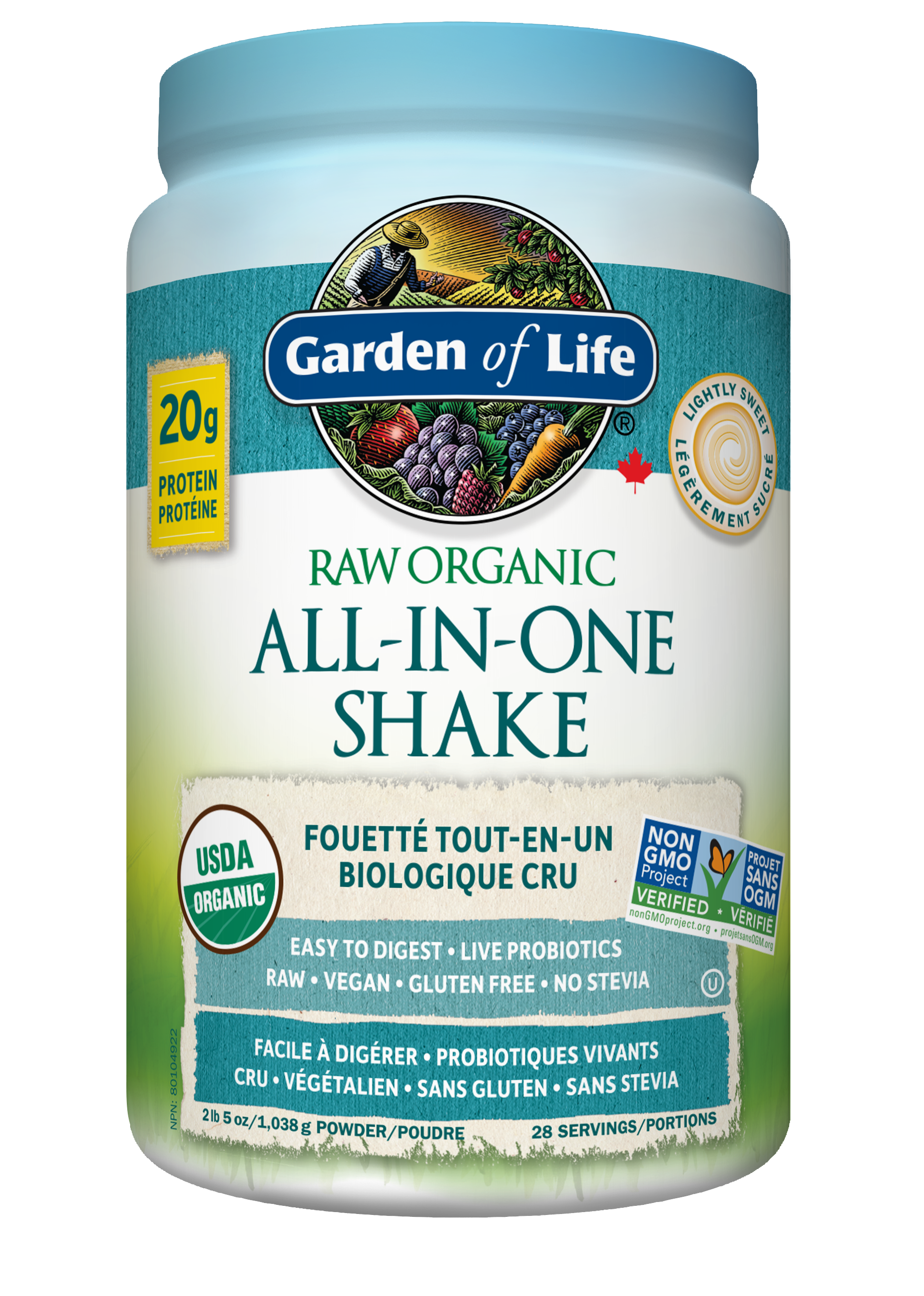 Garden of Life RAW Organic ALL-IN-ONE Shake (Flavour Options)