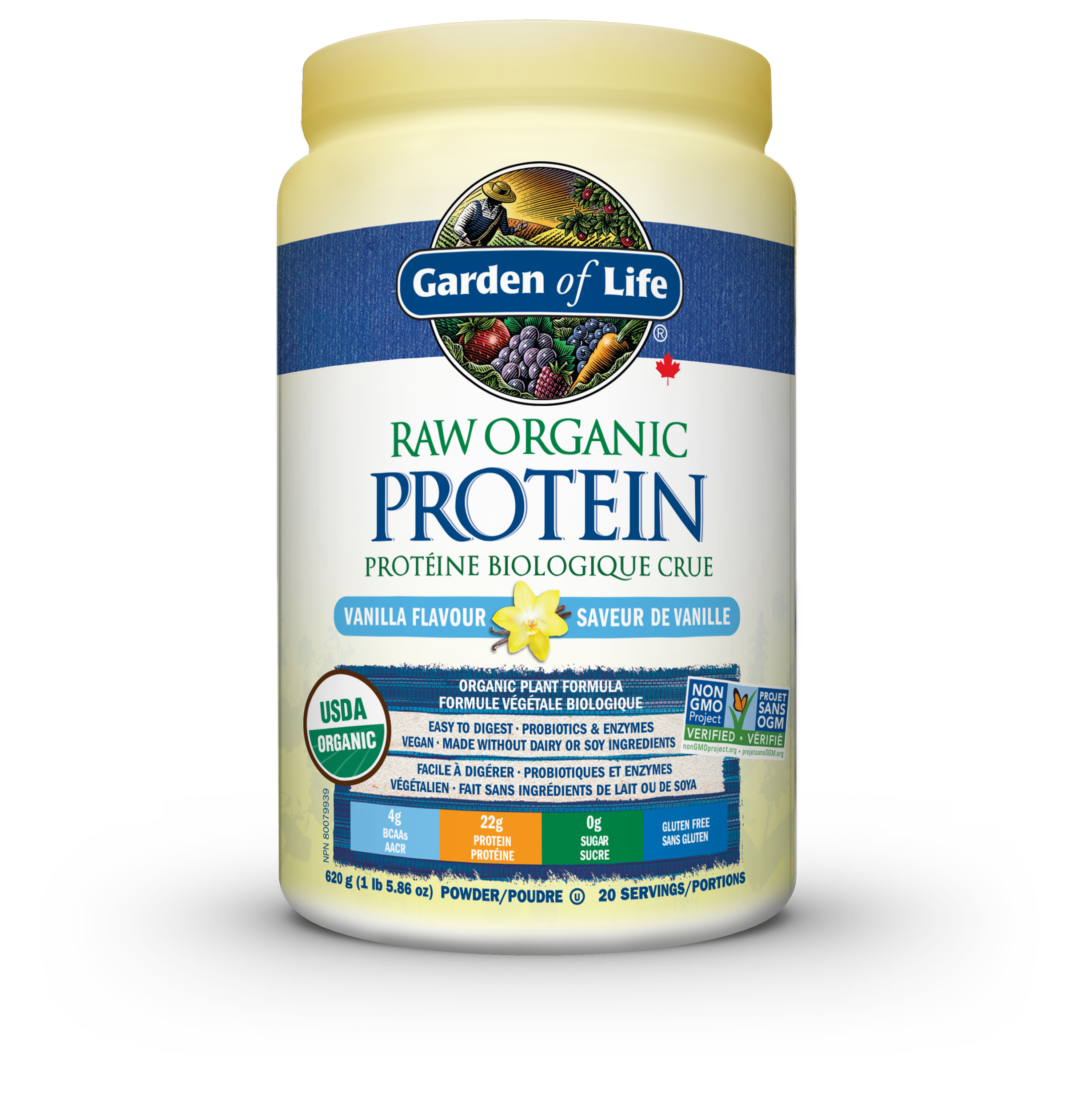 Garden of Life RAW Organic Proteinâ„¢ (Flavour Options)