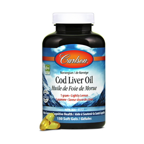 Carlson Laboratories Cod Liver Oil Lemon 150g