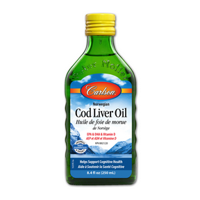 Carlson Laboratories Norwegian Cod Liver Oil Unflavoured 250g