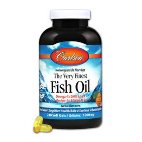 Carlson Laboratories Very Finest Fish Oil Orange 240sg