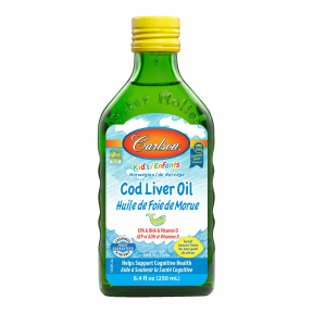 Carlson Laboratories Cod Liver Oil For Kids Lemon 250ml