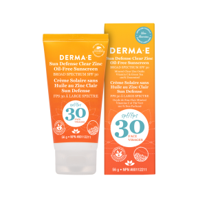 Derma E SPF30 Clear Zinc Face Sunscreen 56g