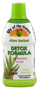 Lily Of The Desert Aloe Detoxifying Formula - Plastic 960ml