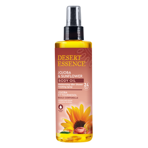 Desert Essence Jojoba & Sunflower Body Oil Spray 245ml