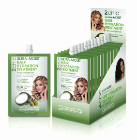 Giovanni Cosmetics Ultra-Moist Hair Hydration Treat. 12 x 49g