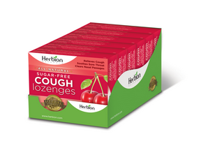 Herbion Naturals Sugar Free Cherry Cough Loz 6 x 18lz