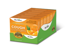 Herbion Naturals Orange Cough Lozenges 6 x 18lz