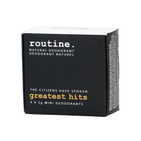 Routine Natural Beauty	Greatest Hits Minis Kit 4pk