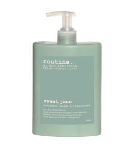 Routine Natural Beauty	Sweet Jane Natural Body Cream 350ml