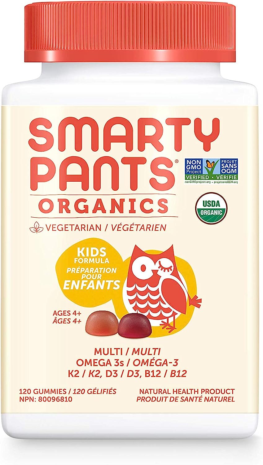 SmartyPants Organic Kids Formula Gummies