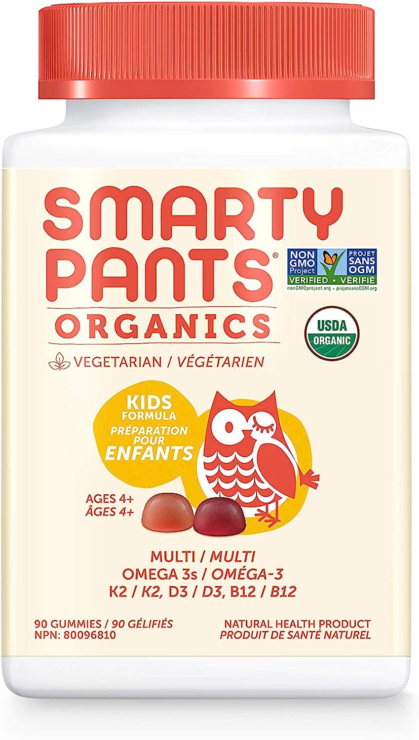SmartyPants Organic Kids Formula Gummies