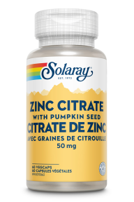 Solaray Zinc Citrate 60vcaps