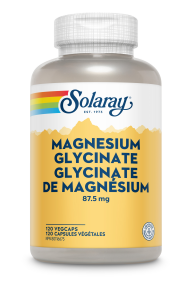 Solaray Magnesium Glycinate 120vcaps