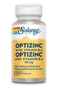 Solaray OptiZinc 60vcaps