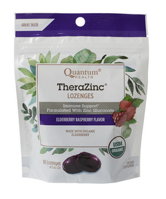 Quantum	Organic TheraZinc Elderberry (18 Lozenges)