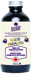 SURO Organic Elderberry Syrup for Kids