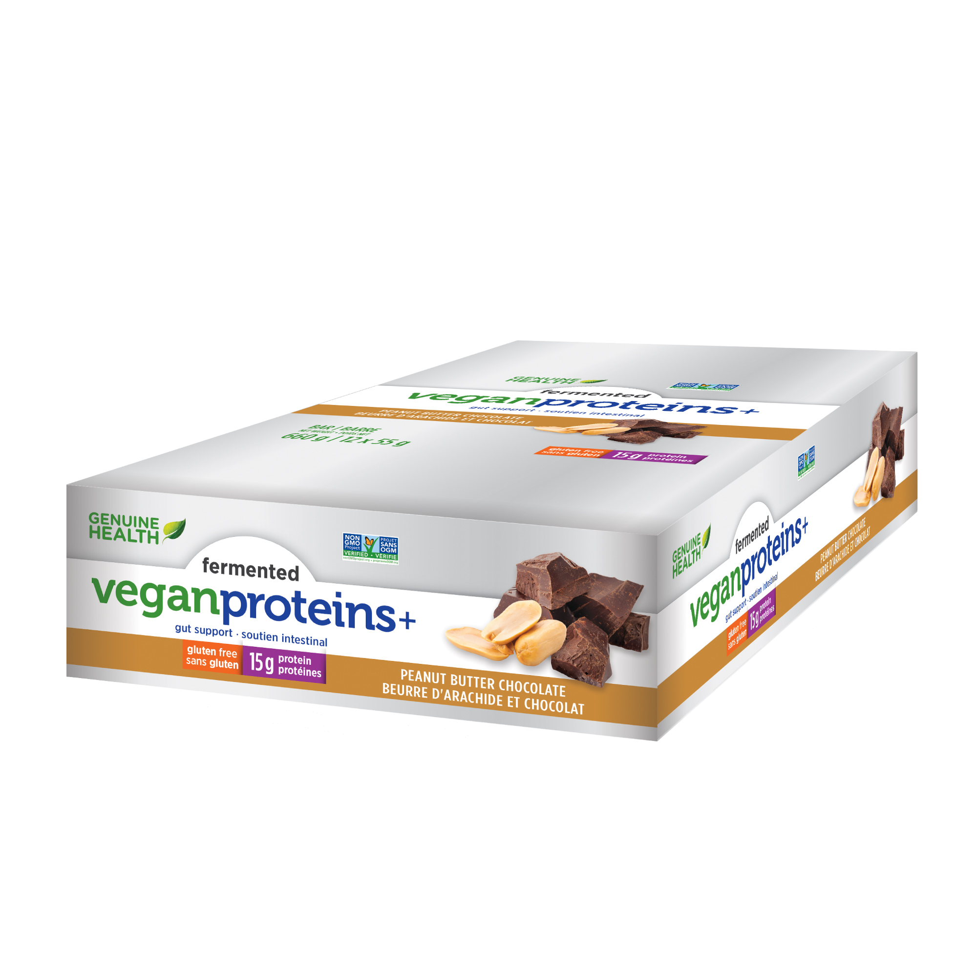 Genuine Health Fermented Vegan Protein Bar (Flavour Options)