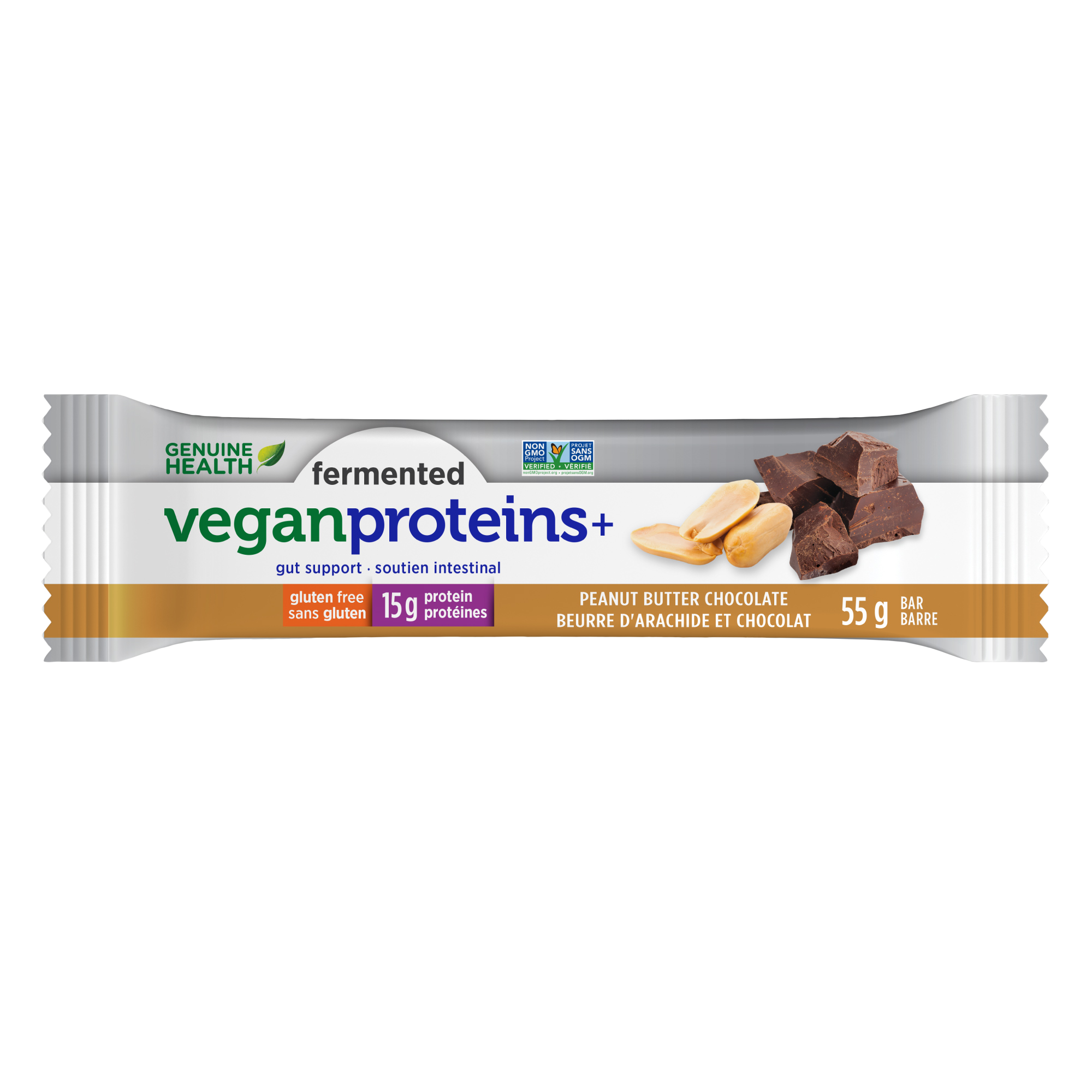 Genuine Health Fermented Vegan Protein Bar (Flavour Options)