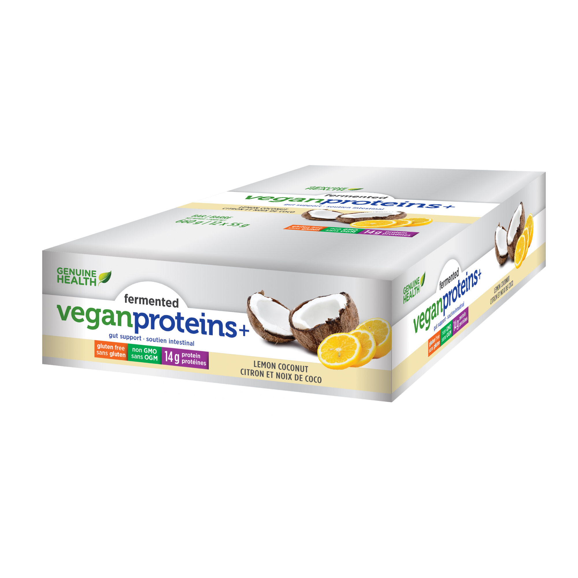 Genuine Health Fermented Vegan Protein Bar (Flavour Options)