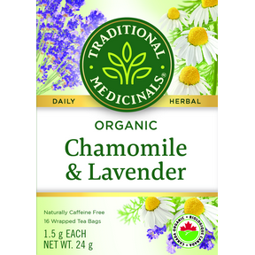 Traditional Medicinals Organic Chamomile With Lavender (16 Tea Bags)