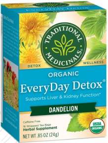 Traditional Medicinals Organic Everyday Detox Dandelion (16 Tea Bags)