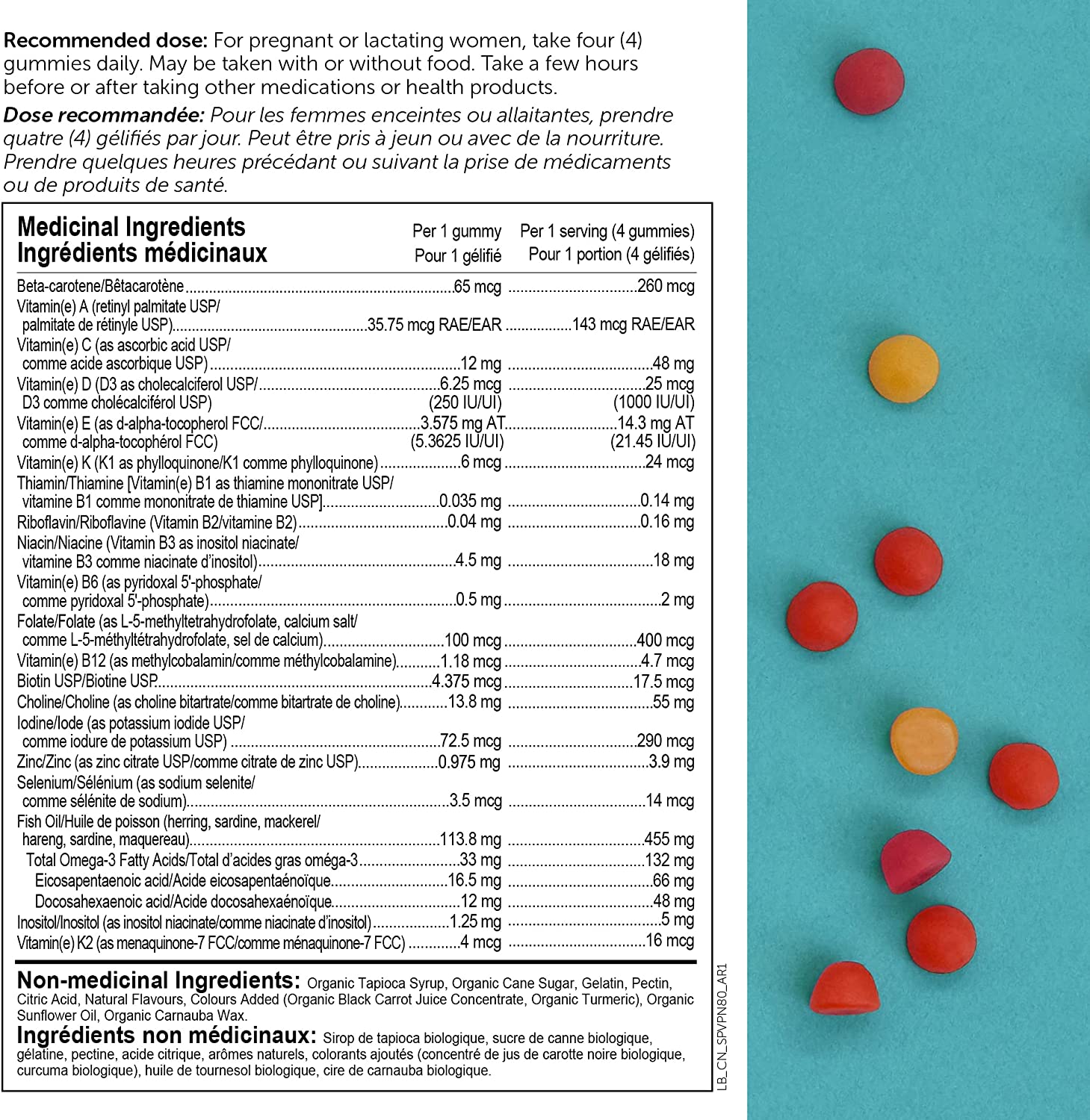 SmartyPants Prenatal Formula (120 Gummies)