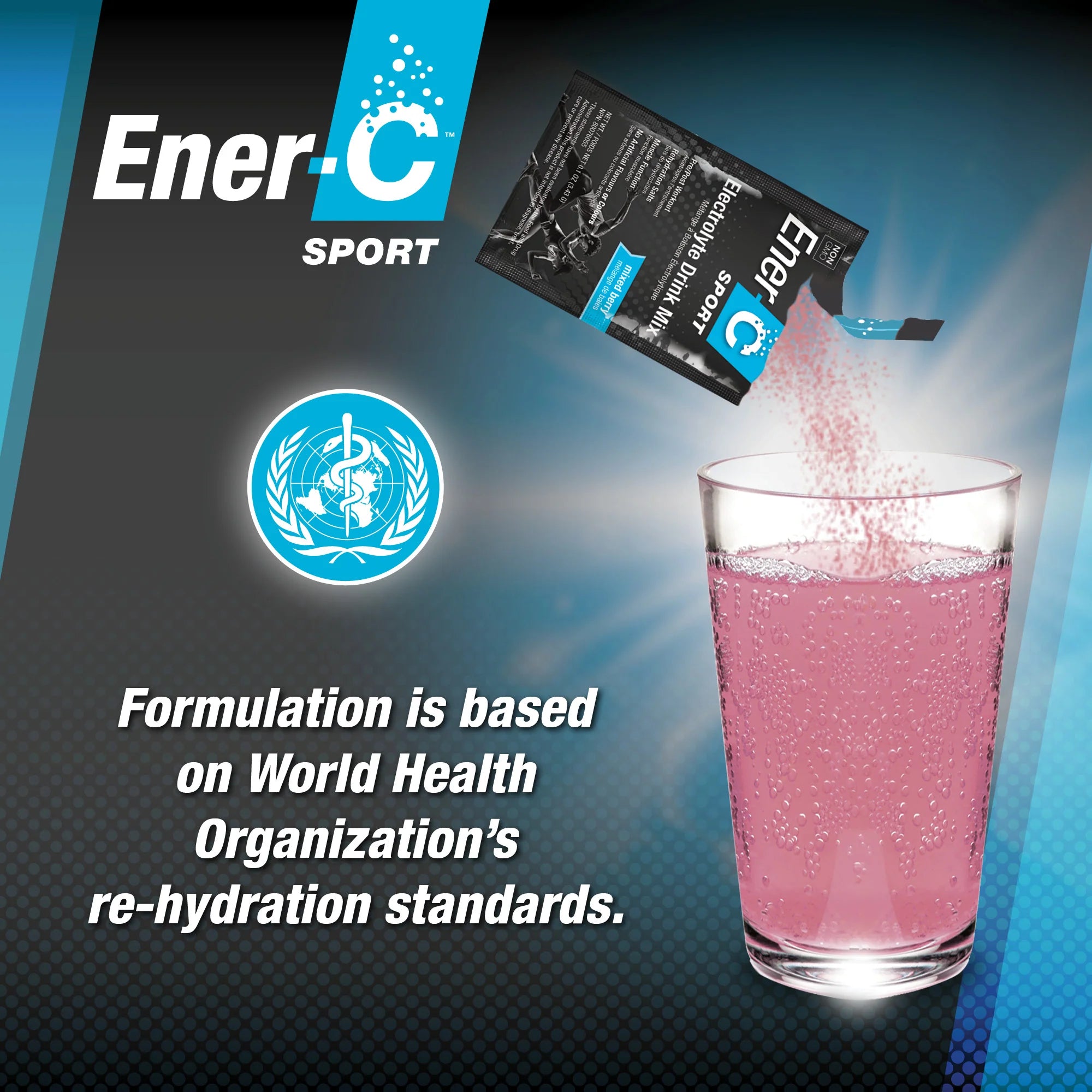 Ener-Life Ener-C Sport Electrolyte Drink Mix (Flavour Options)