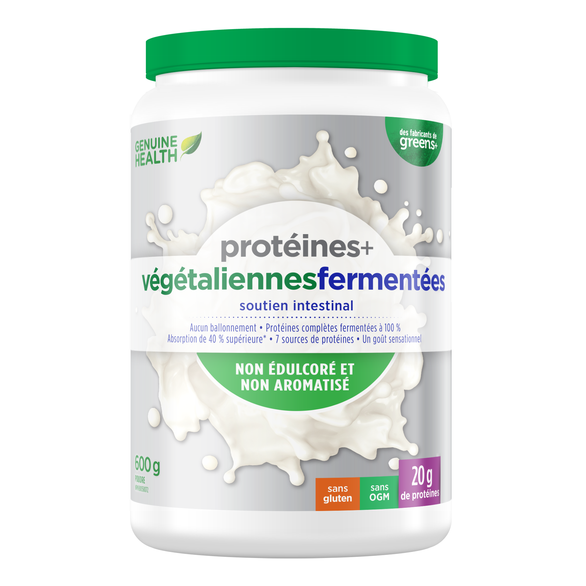 Genuine Health Fermented Organic Vegan Protein (Flavour Options)