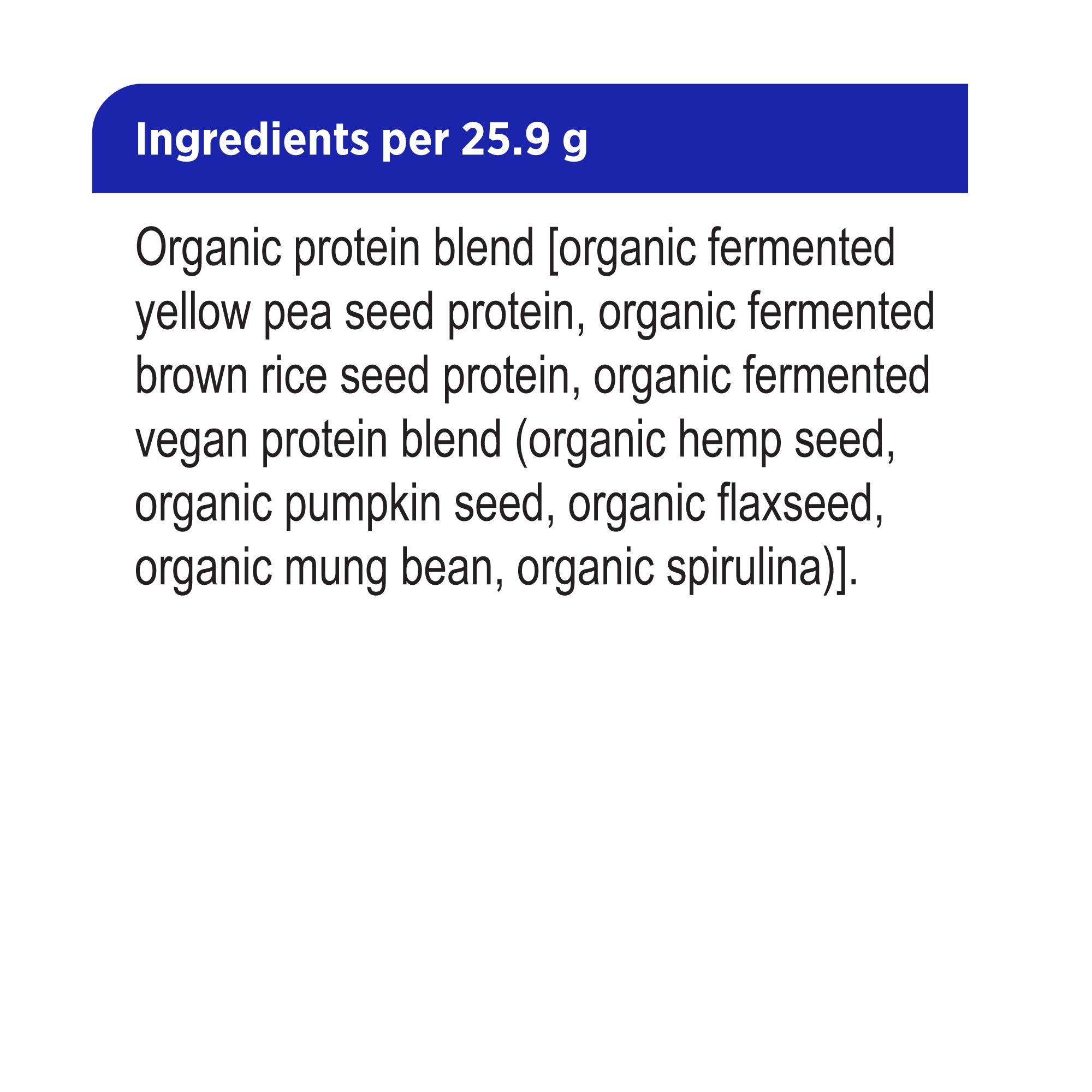 Genuine Health Fermented Organic Vegan Protein (Flavour Options)